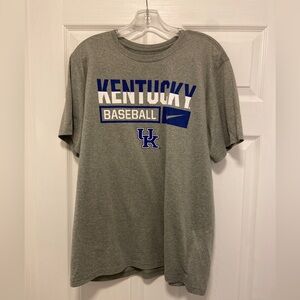 Nike Dri Fit Kentucky Wildcats Baseball Mens XL Gray